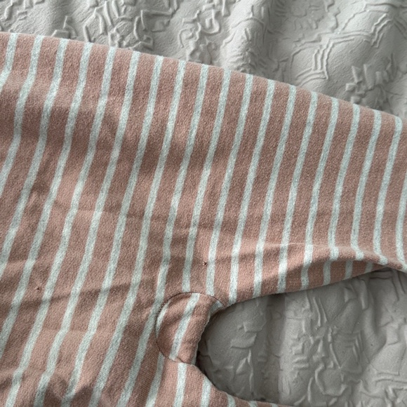 Little planet by Carters Striped Pink Sleeveless Baby Romper 4T - Picture 5 of 5
